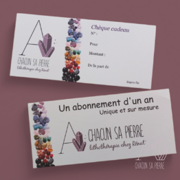 Chèque cadeau/Abonnement