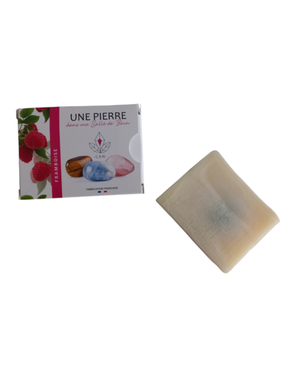 Savon Framboise (surprise pierre)